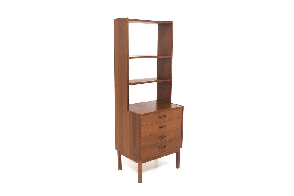 Scandinavian teak bookshelf, Sweden, 1960