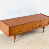 Scandinavian bass line in teak 1960