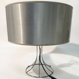 Chromed metal table lamp, 1970 design