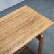 1960s Czech Coffee Table in Solid Oak by Krásná Jizba