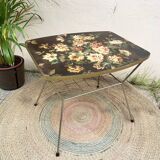 Vintage coffee table flower top