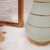 Green and gold vase 60s