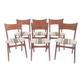 Set of 6 vintage Ikea "Olé" chairs from the 1950s, Swedish.