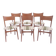 Set of 6 vintage Ikea "Olé" chairs from the 1950s, Swedish.