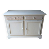 Linen wood sideboard