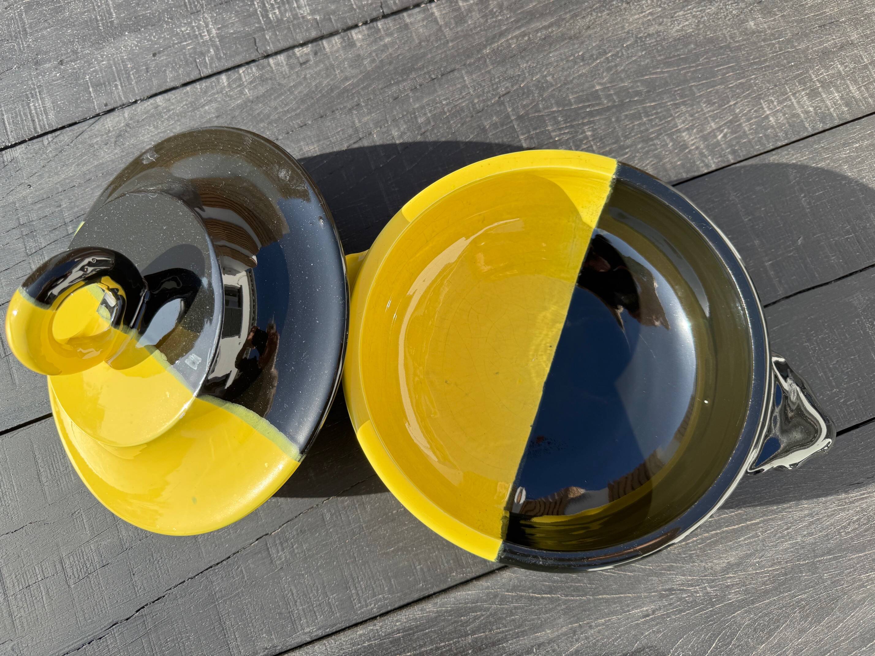 Soup tureen, vegetable dish Cerenne Vallauris