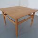 Danish Oak Sofa Table by Niels Bach, 1960s