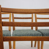 1960s Set of 4 Oak Dining Chairs ,Czechoslovakia