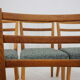 Ensemble des années 1960 de 4 chaises de salle à manger en chêne, Tchécoslovaquie