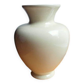 White porcelain vase