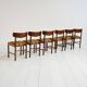 Danish dining chairs in teak Karl Andersson & Söner 1960s