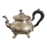 Antique Silver-Plated Victorian Teapot