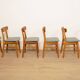 6 chaises de salle à manger | Farstrup | Modèle 210 | Rembourrées