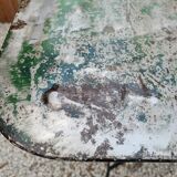 Antique folding garden table