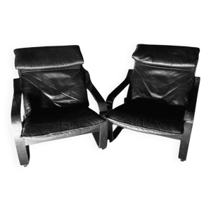 Paire de fauteuils ikea