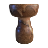 Stoneware candle holder