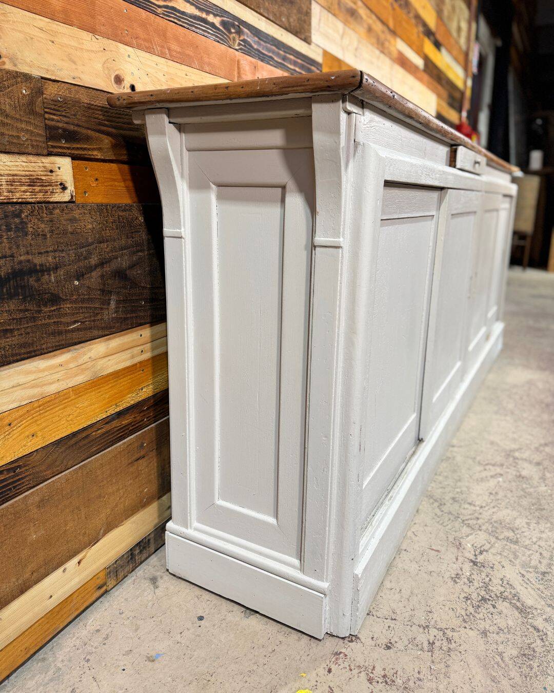 Old shop counter