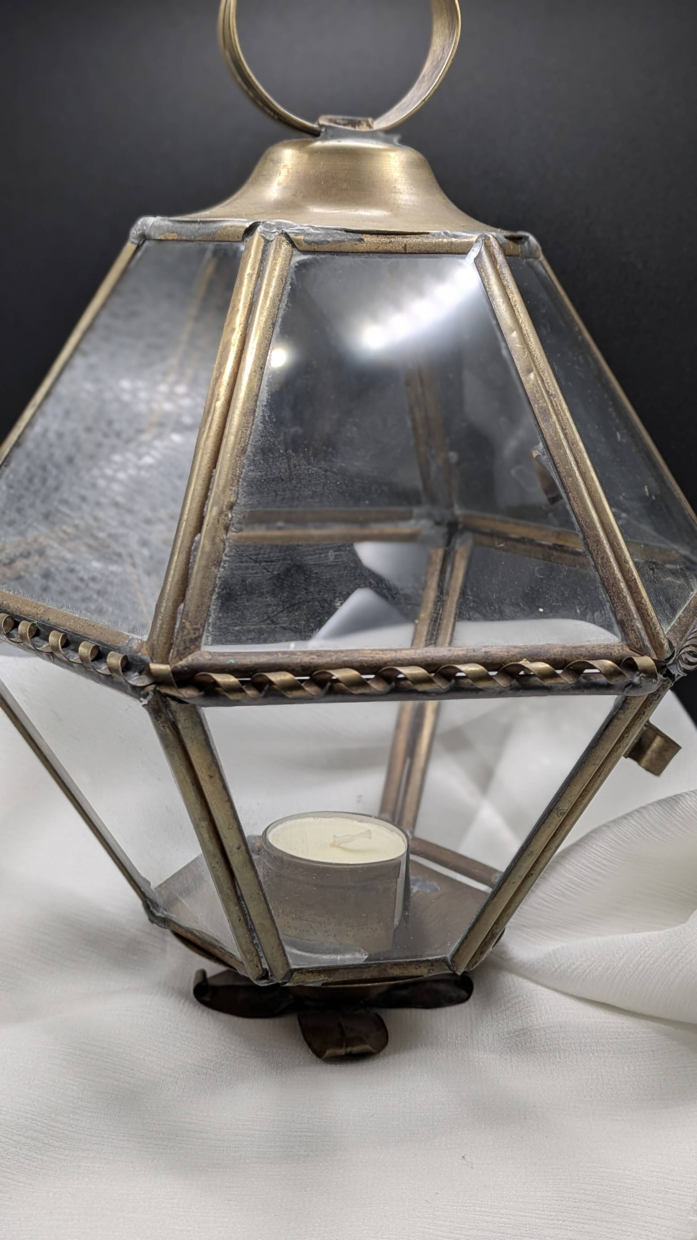 Very old candle lamp