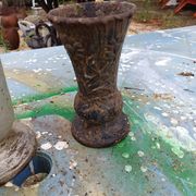 Lot of 6 Cast Iron Vases from 1900 from Charleville-Mézières