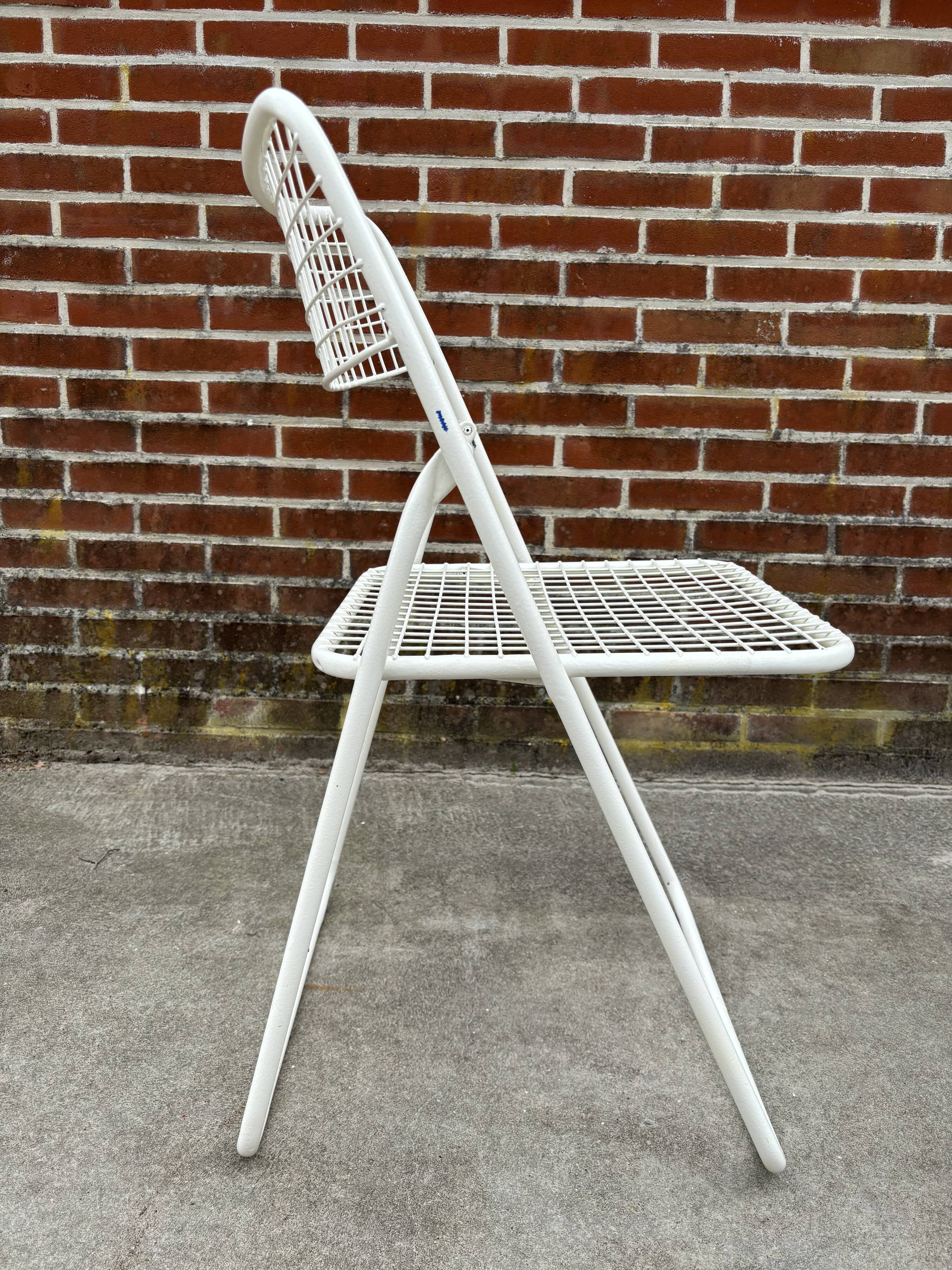 Vintage Folding chair "Ted Net" by Niels Gammelgaard for Ikea 1976