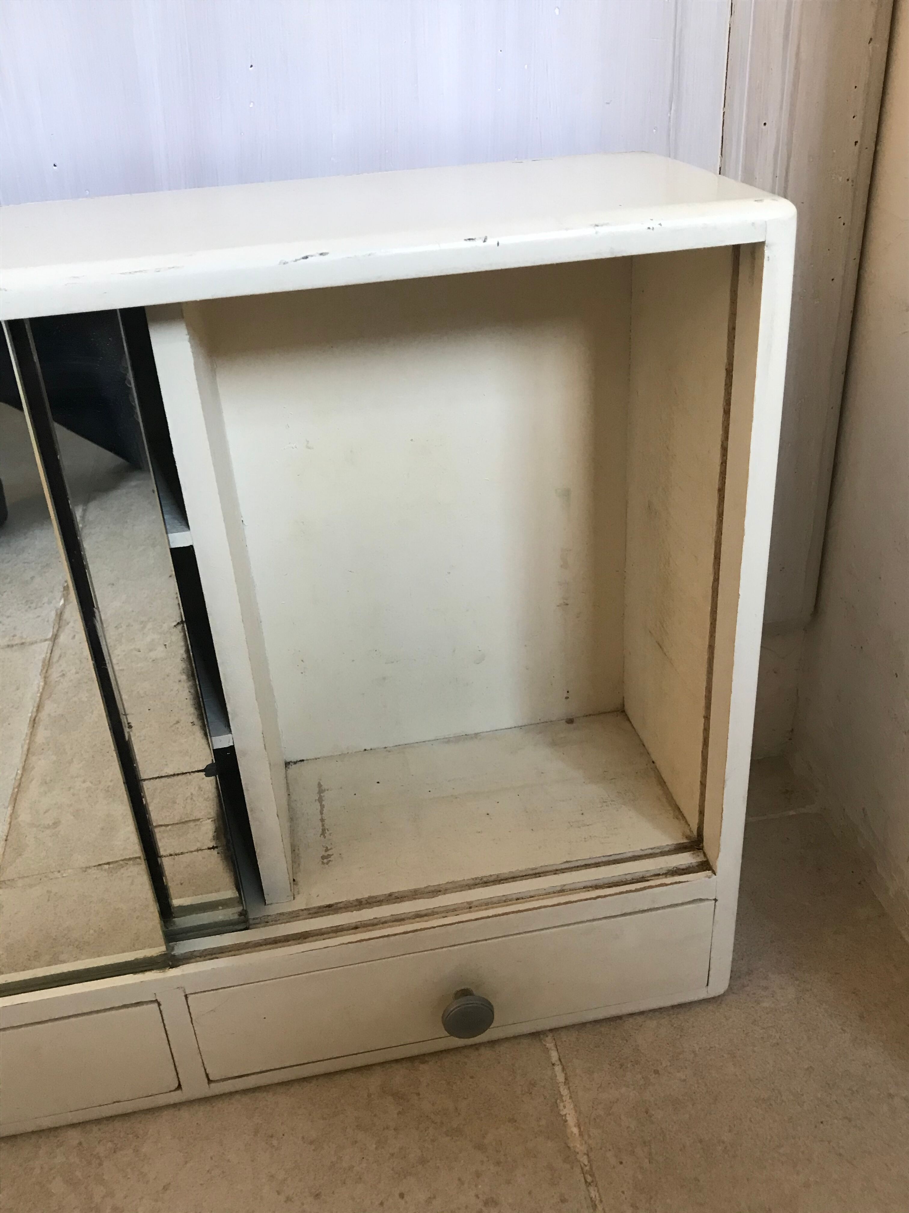 Vintage medicine cabinet mirror