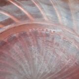 antique Baccarat crystal decanter with saucer