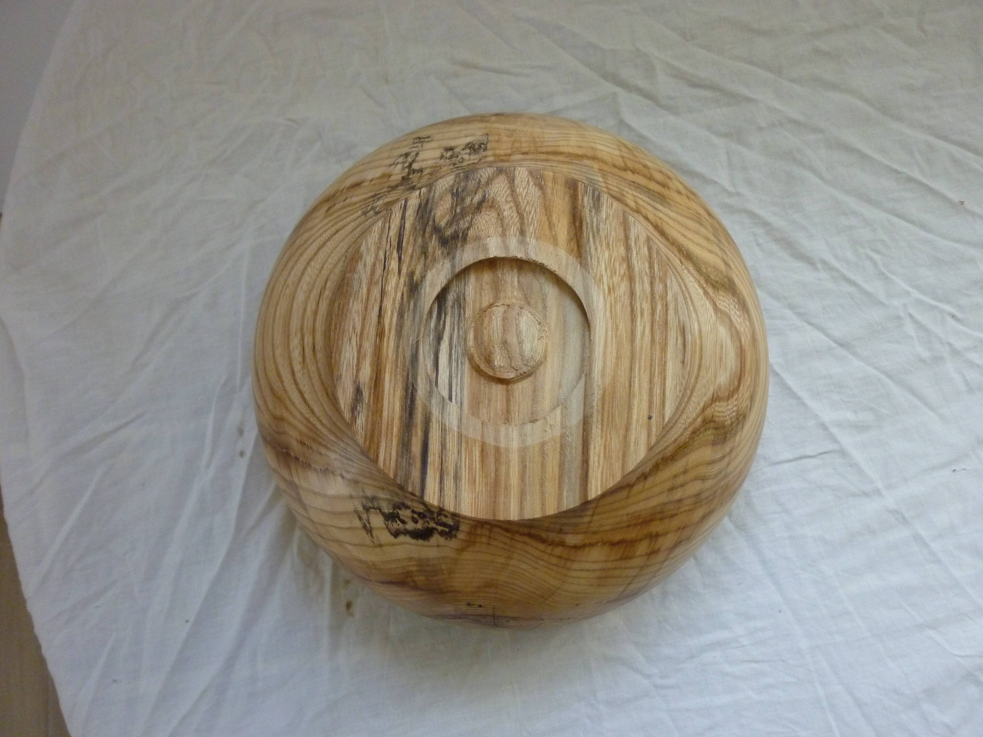 Wooden bowl
