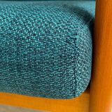 CFC Silkeborg arm chair by Johannes Andersen new green upholstery 1960s