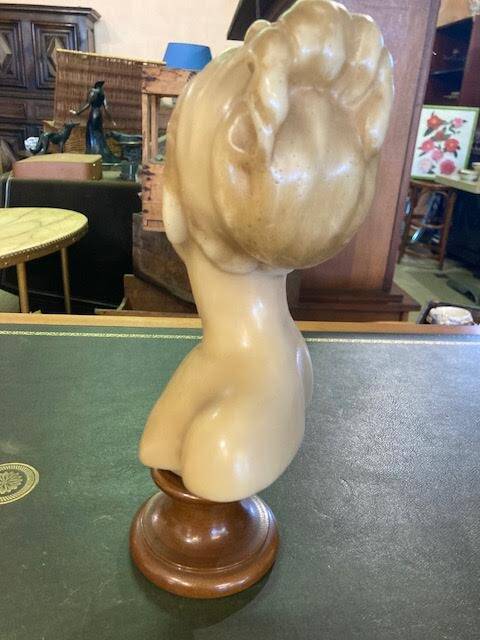 Wax bust