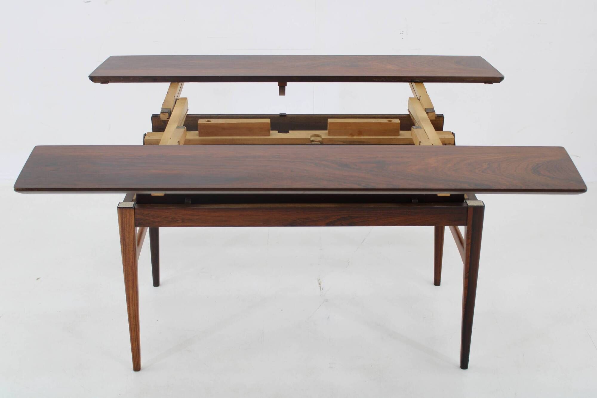 1960s Danish Adjustable Coffee Table
