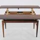 1960s Danish Adjustable Coffee Table