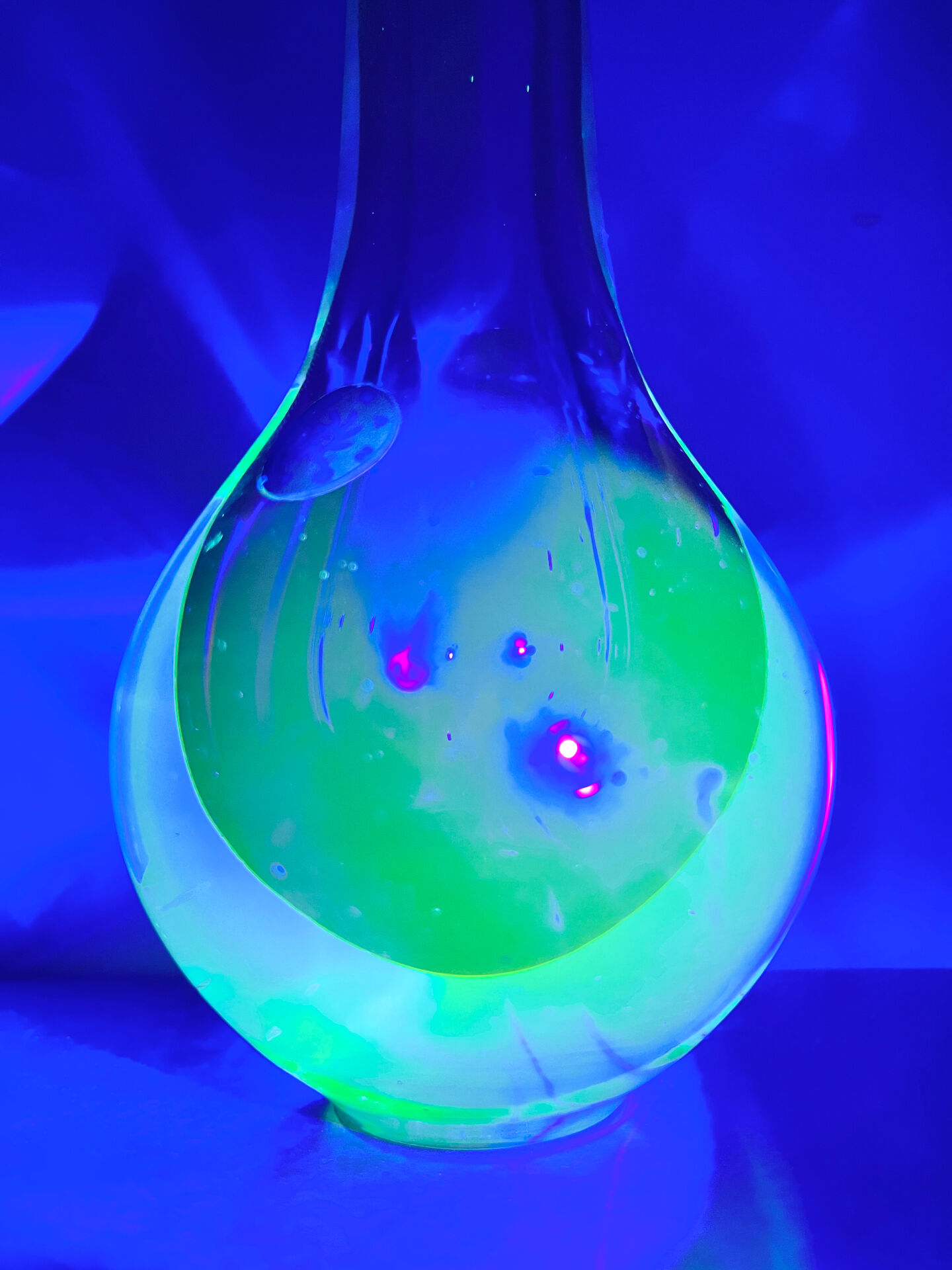 Vase - Murano Sommerso - Ouraline Uranium Glass - Amethyst - 1960