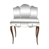 Dressing table mirror design 50's