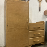 Vintage asymmetrical wardrobe 1960