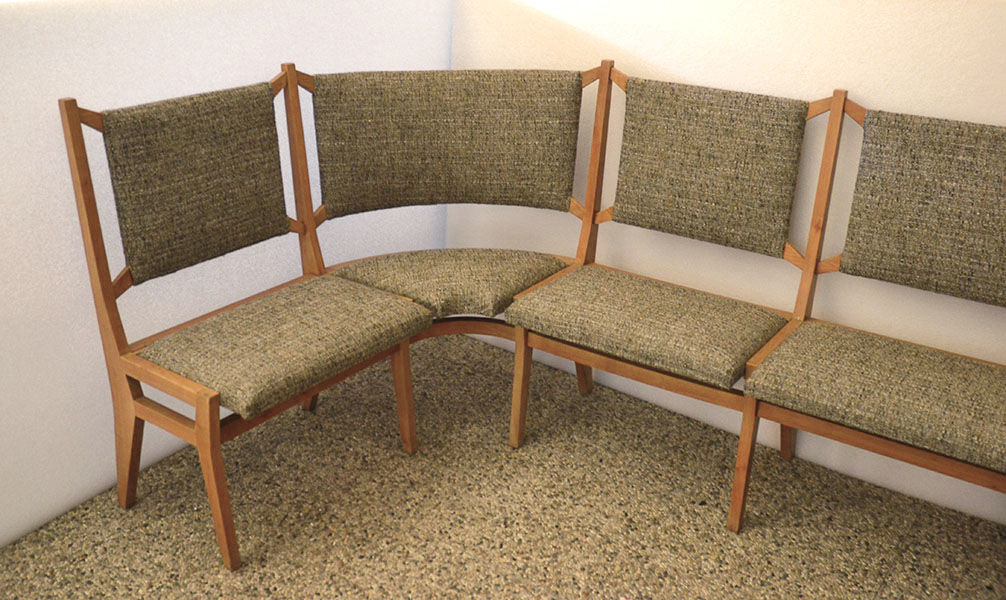 Mid-Century Corner Sofa of Italian Production, 1950s