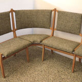 Mid-Century Corner Sofa of Italian Production, 1950s