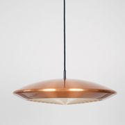 Vintage Danish pendant lamp Diskos by Jo Hammerborg, Fog and Morup, 1965