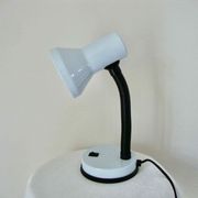 Vintage layette blue office lamp