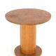 Art deco pedestal side table