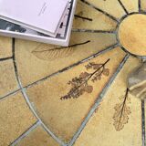 Herbier Capron ceramic dining table