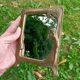 Brass retro mirror The Lady of the Lake