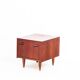 Vintage teak bedside table in Scandinavian style - France, 1960s