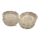 Set of 10 small crystal bowls from Val Saint Lambert.