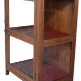 Teak display cabinet