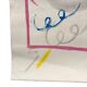 Technique mixte abstraite sur papier, signée Berry