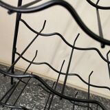 Vintage black bottle holder