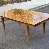 Table à manger scandinave extensible bois et palissandre laquée 250cm