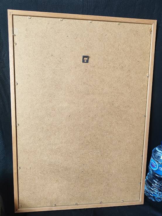 Summer bouquet / 53x38 cm Jean Yves Chavais / framed / under glass