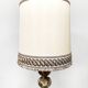 Vintage ceramic bubble floor lamp ''Earth tones''