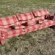 3-seater sofa and 2 armchairs Cassina Maralunga by Vico Magistretti